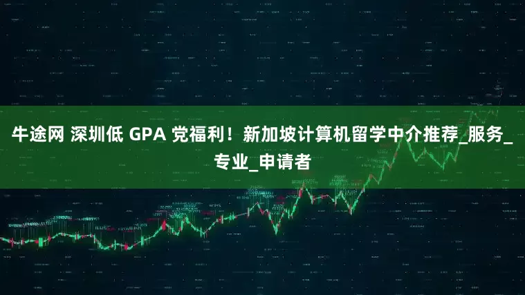 牛途网 深圳低 GPA 党福利！新加坡计算机留学中介推荐_服务_专业_申请者